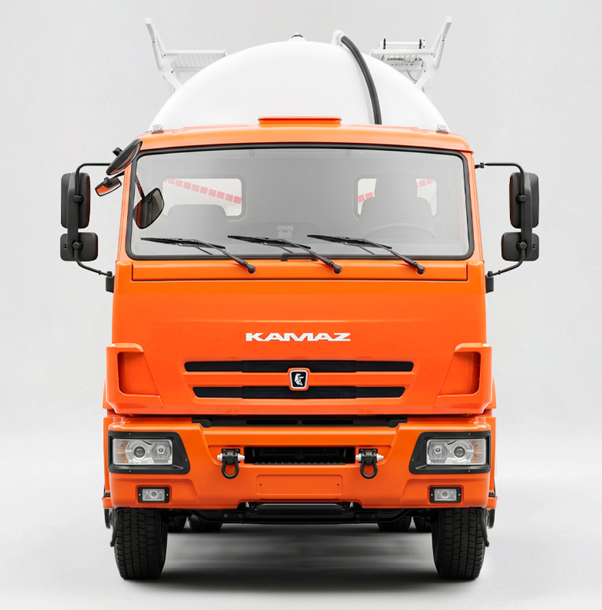 Кормовоз с пневмовыгрузкой 13м³ на шасси КАМАЗ-53605