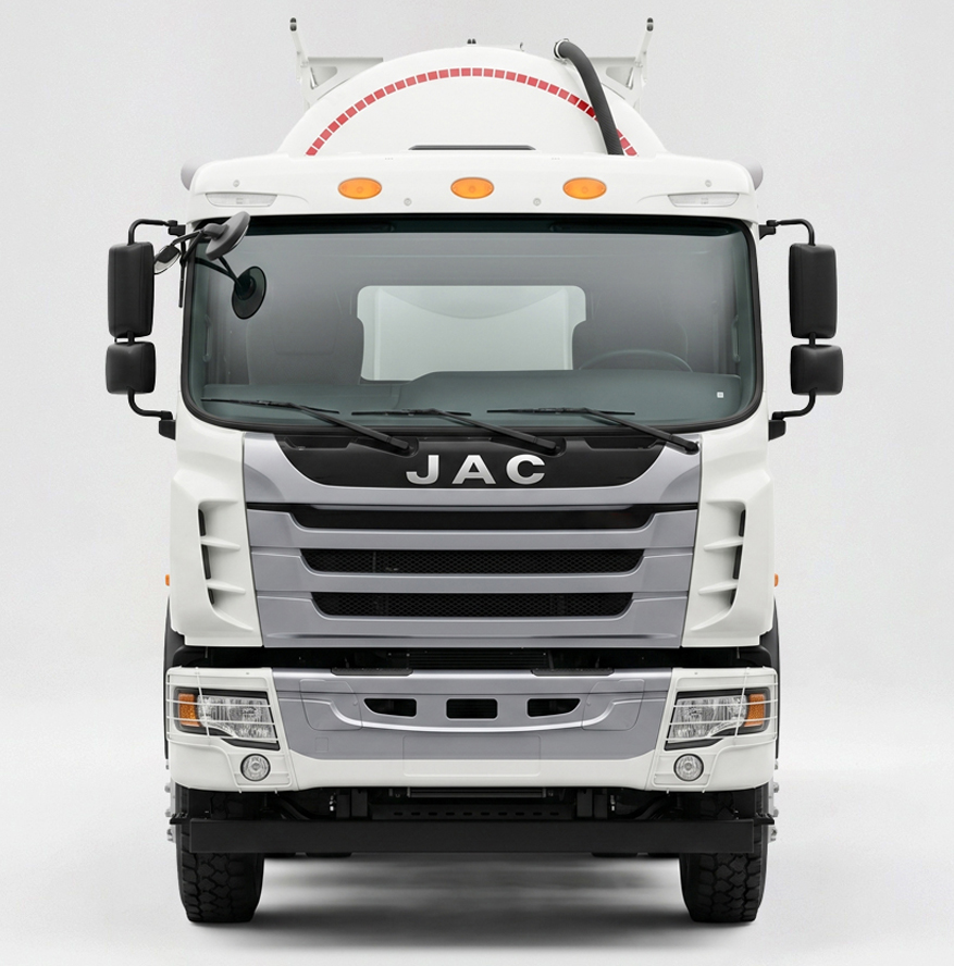 Кормовоз с пневмовыгрузкой 28м³ на шасси JAC-350