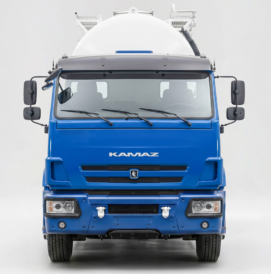 Кормовоз с пневмовыгрузкой 13м³ на шасси КАМАЗ-43253