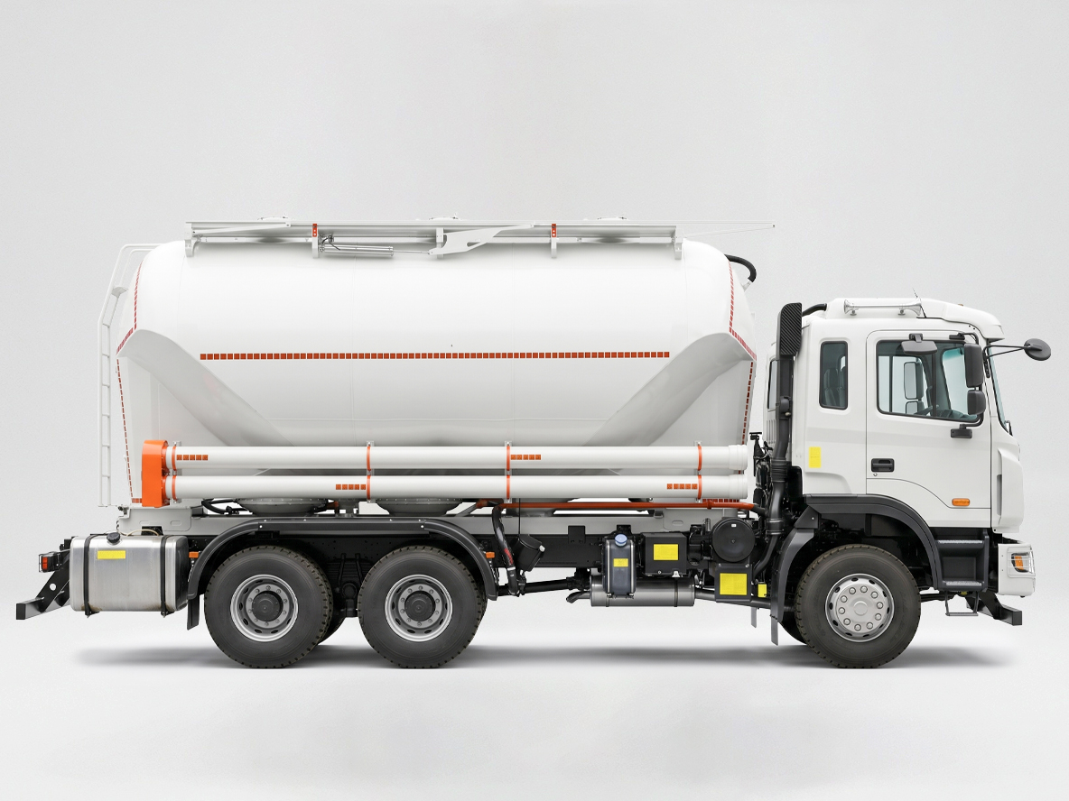 Кормовоз с пневмовыгрузкой 28м³ на шасси JAC-350