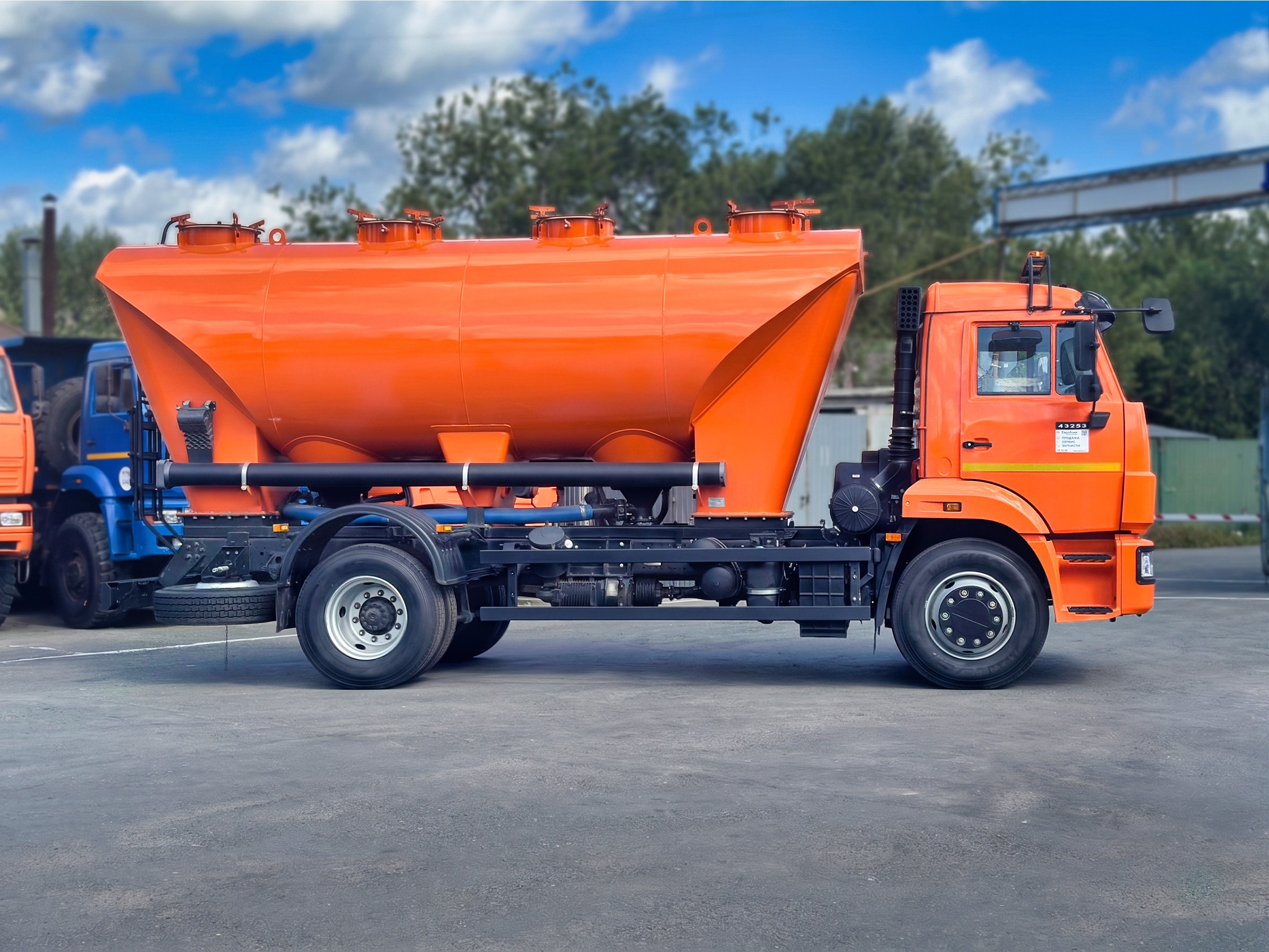 ЗСК-10 на базе КАМАЗ-43253